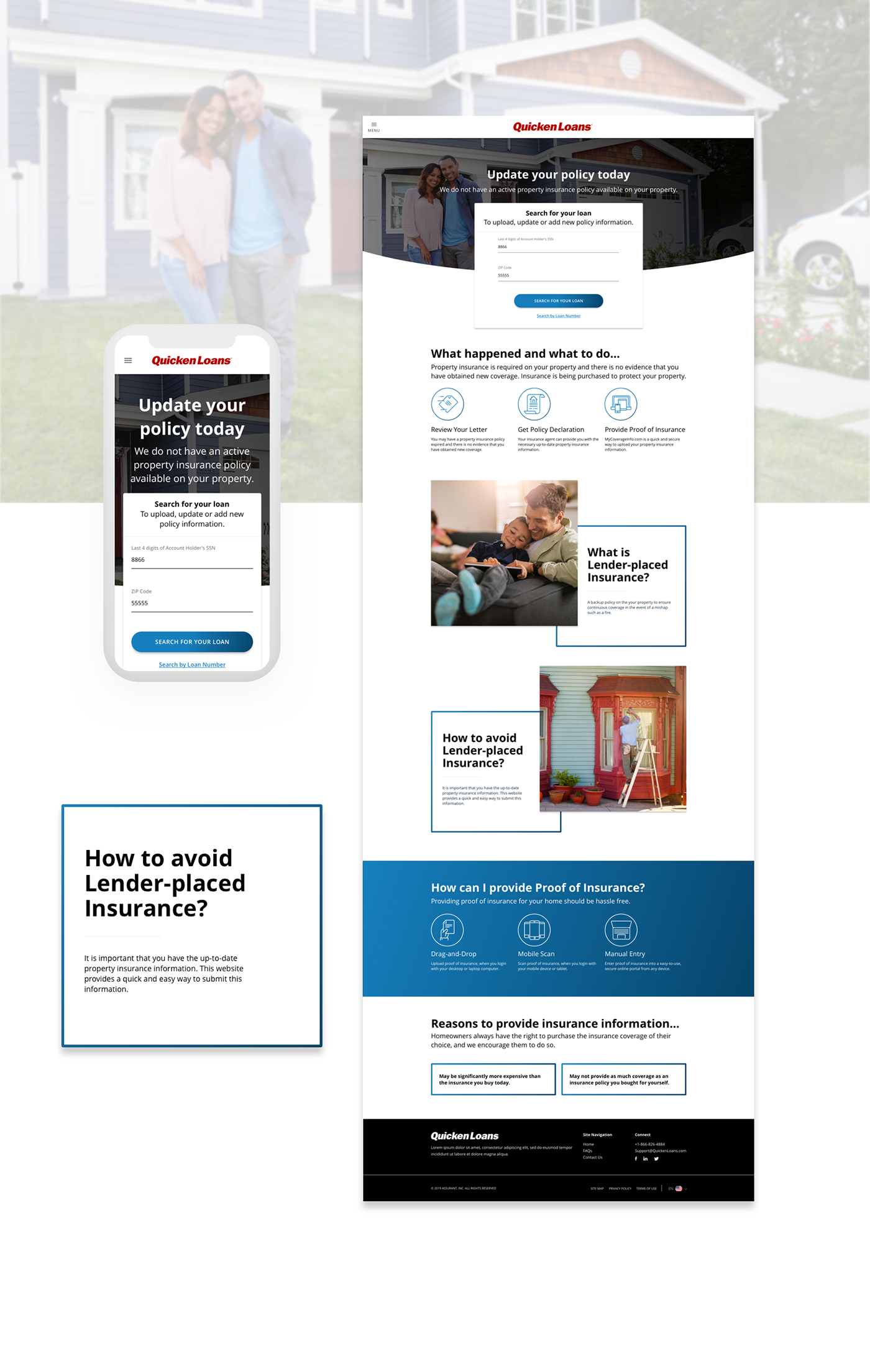 Lender Insurance Portal Detail